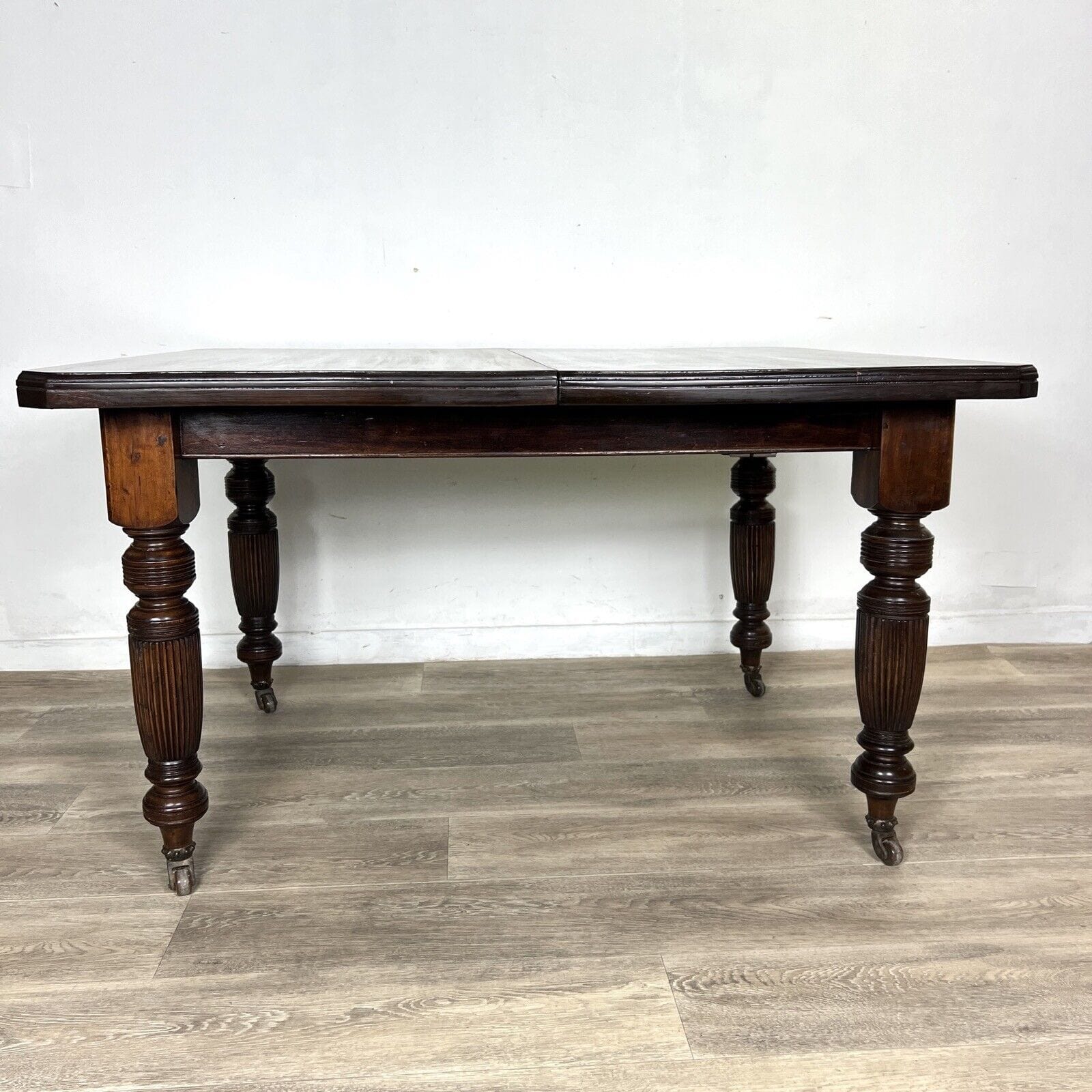 Tavolo antico allungabile in legno rettangolare da pranzo d'epoca 800 Inglese Categoria  Tavoli - tavolinetti