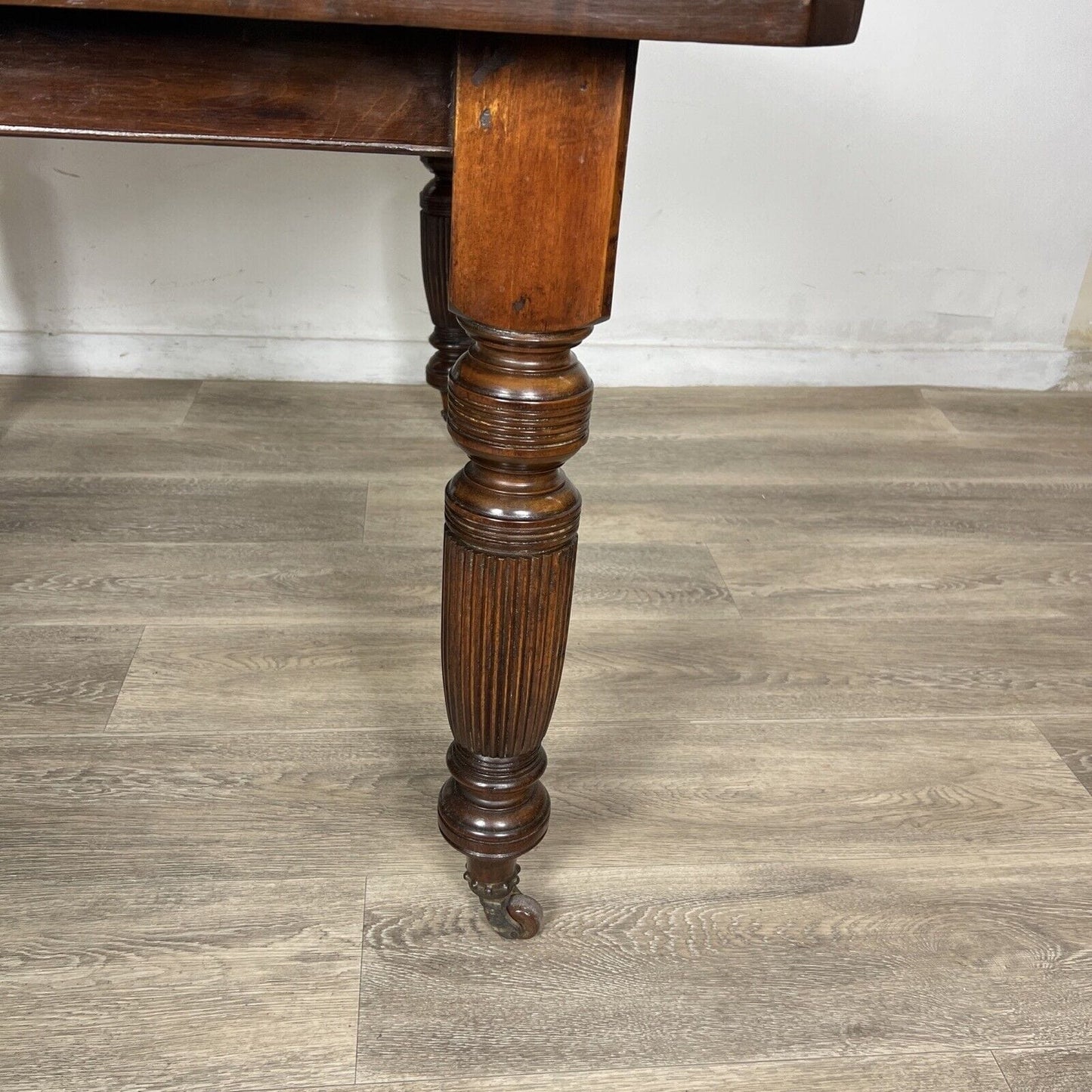 Tavolo antico allungabile in legno rettangolare da pranzo d'epoca 800 Inglese Categoria  Tavoli - tavolinetti