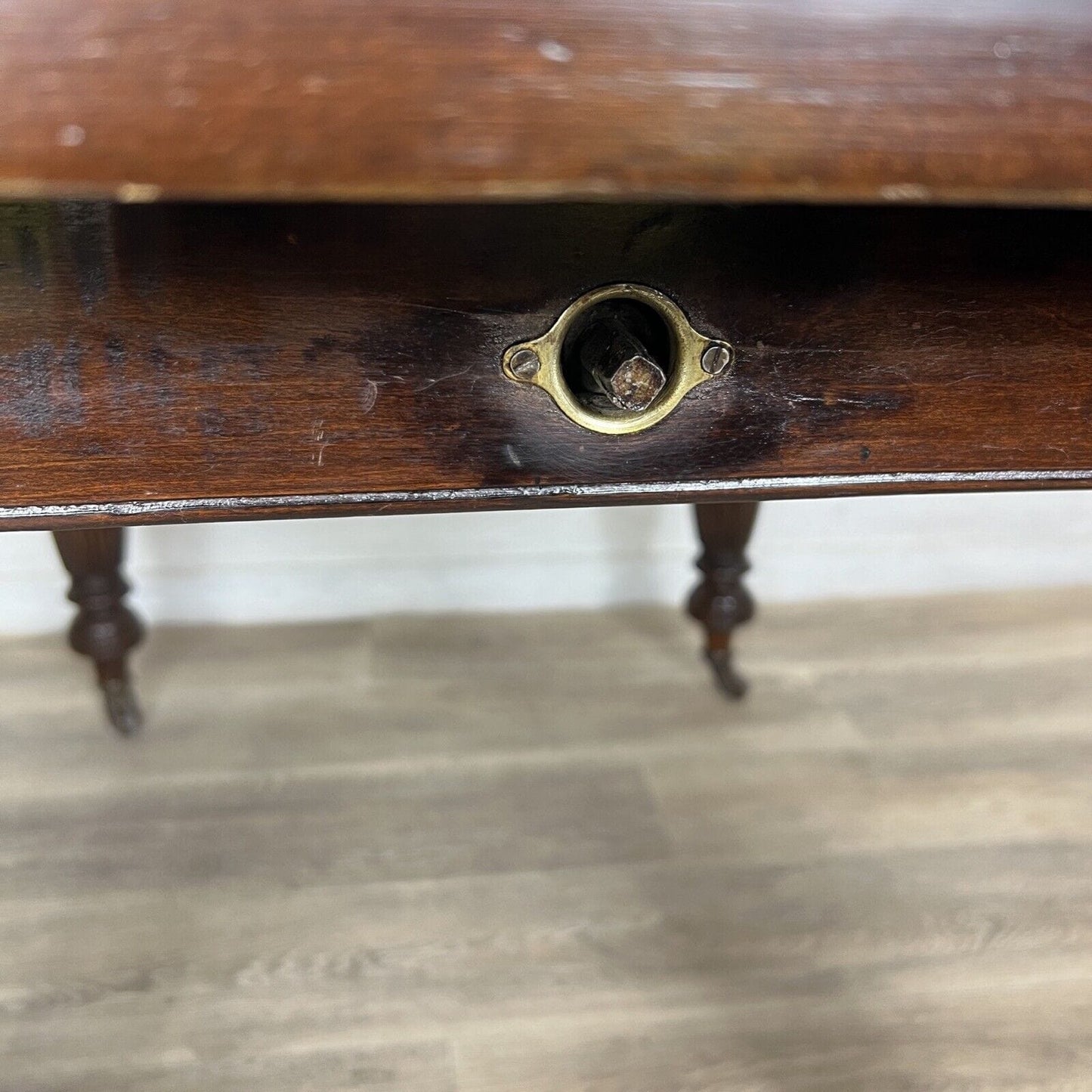 Tavolo antico allungabile in legno rettangolare da pranzo d'epoca 800 Inglese Categoria  Tavoli - tavolinetti