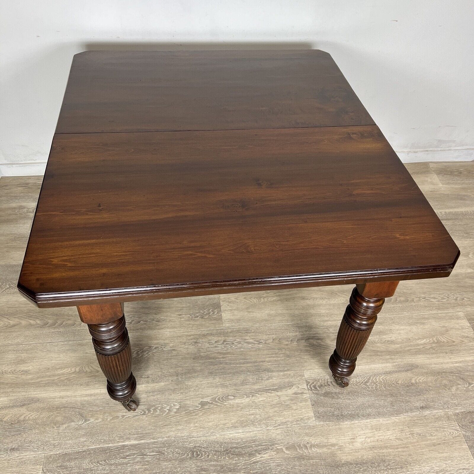 Tavolo antico allungabile in legno rettangolare da pranzo d'epoca 800 Inglese Categoria  Tavoli - tavolinetti