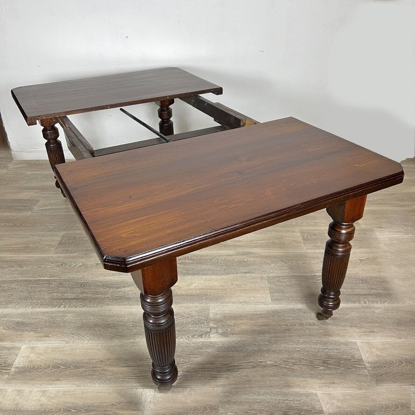 Tavolo antico allungabile in legno rettangolare da pranzo d'epoca 800 Inglese Categoria  Tavoli - tavolinetti