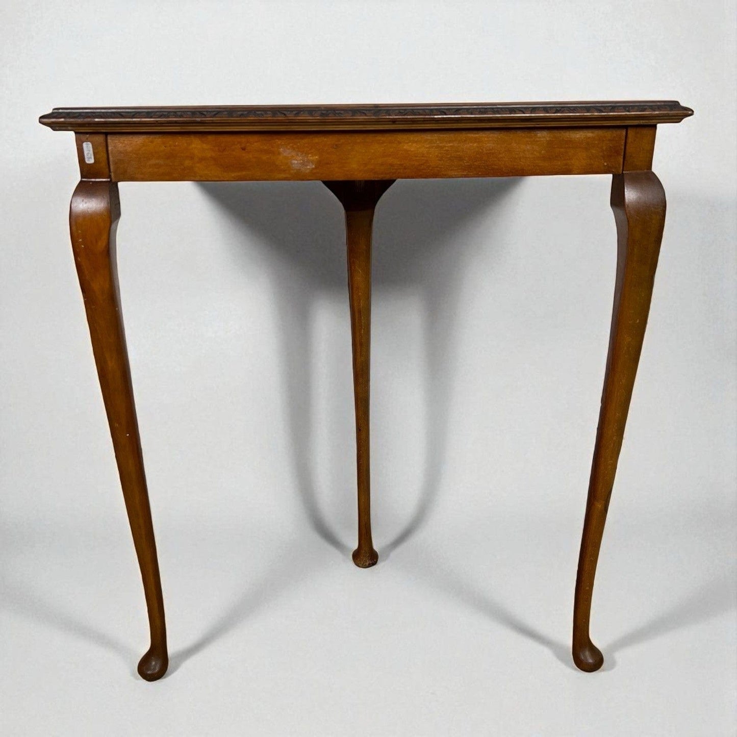 Tavolo consolle da ingresso Mezzaluna antica tavolino piano in radica Stile Deco Categoria Tavoli - tavolinetti
