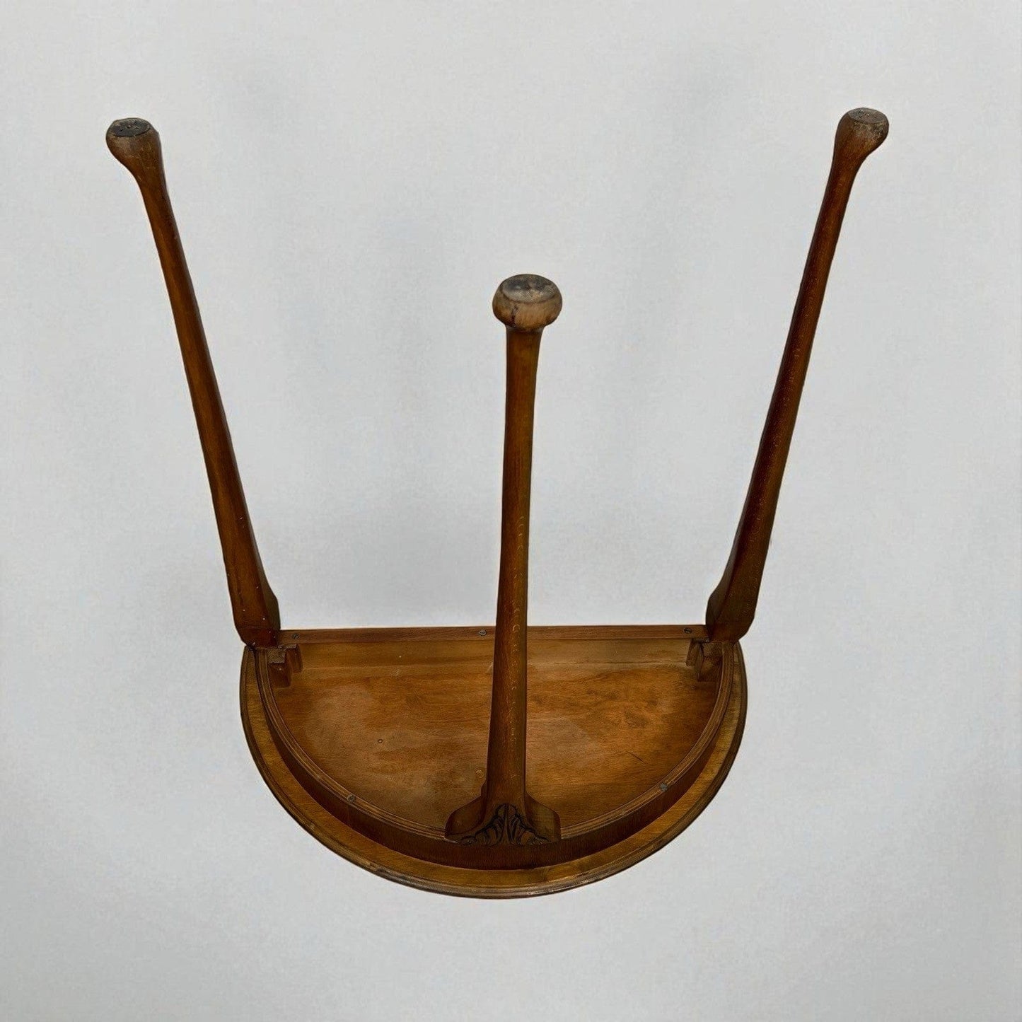 Tavolo consolle da ingresso Mezzaluna antica tavolino piano in radica Stile Deco Categoria Tavoli - tavolinetti