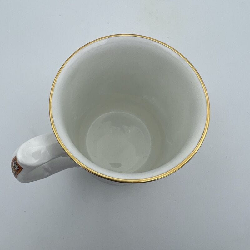 Tazza Boccale Inglese da collezione Re Enrico VIII Casa Reale commemorativa '80 Categoria  Ceramiche e Porcellane