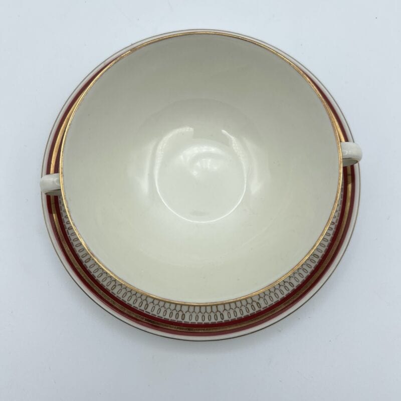 Tazza da brodo antica Bavaria in porcellana scodella consomme Seltmann Wieden Categoria Servizio tazze - Tazze