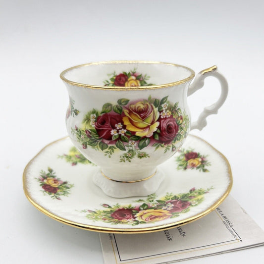 Tazza da caffe in porcellana Elizabethan tazzina inglese ENGLISH GARDEN Vintage Categoria  Servizio tazze - Tazze