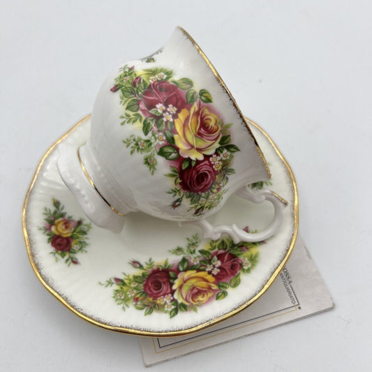 Tazza da caffe in porcellana Elizabethan tazzina inglese ENGLISH GARDEN Vintage Categoria  Servizio tazze - Tazze