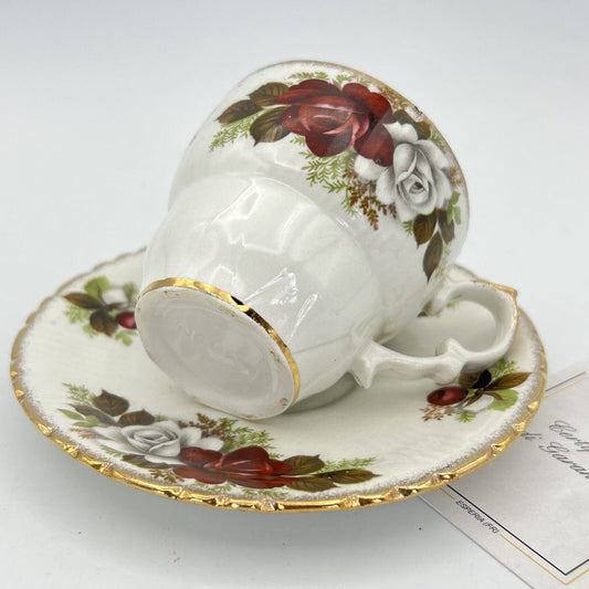 Tazza da caffè in porcellana Haynsley tazzina inglese collezione County Roses Categoria  Servizio tazze - Tazze