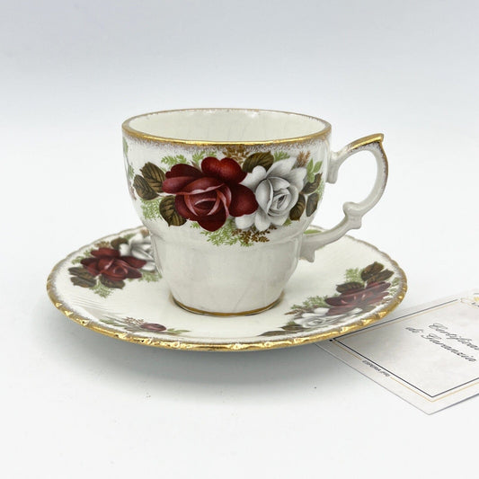Tazza da caffè in porcellana Haynsley tazzina inglese collezione County Roses Categoria  Servizio tazze - Tazze