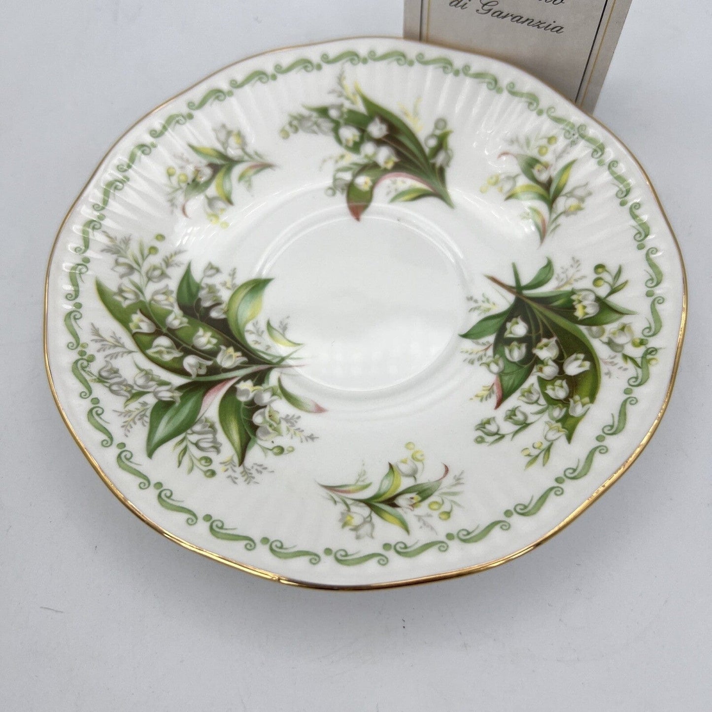 Tazza da Caffè in porcellana Queen's con mese tazzina Maggio 900 Per collezione Categoria Servizio tazze - Tazze