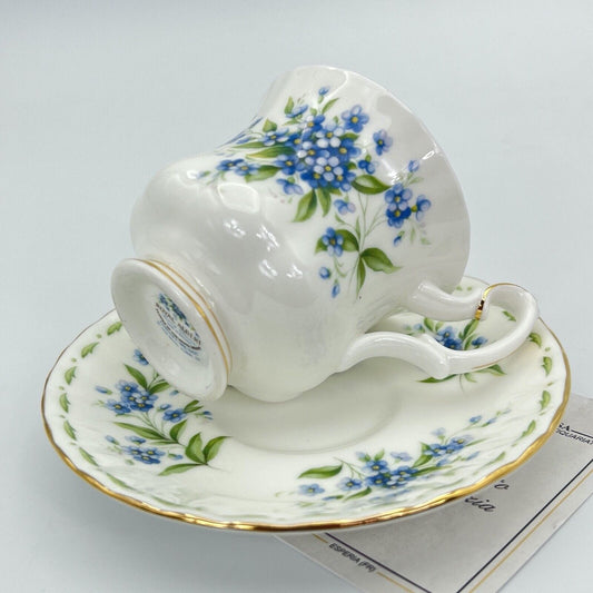 Tazza da caffè in porcellana Royal Albert mese tazzina inglese Luglio 1970 Categoria  Servizio tazze - Tazze