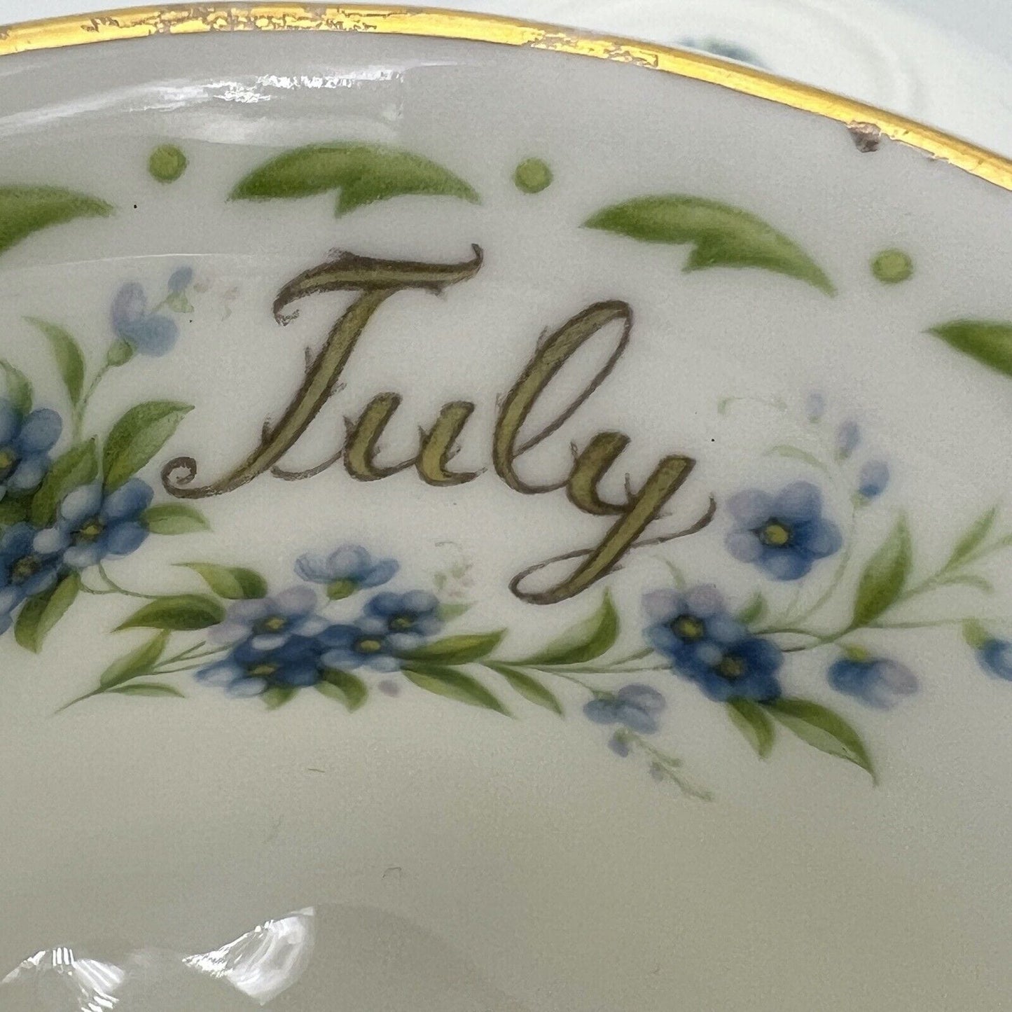 Tazza da caffè in porcellana Royal Albert mese tazzina inglese Luglio 1970 Categoria Servizio tazze - Tazze