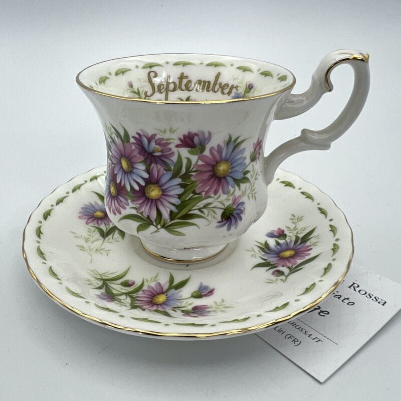 Tazza da caffè in porcellana Royal Albert Mese tazzina inglese Originale Vintage Categoria Servizio tazze - Tazze