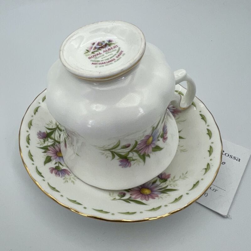 Tazza da caffè in porcellana Royal Albert mese tazzina inglese settembre 1970 Categoria  Servizio tazze - Tazze