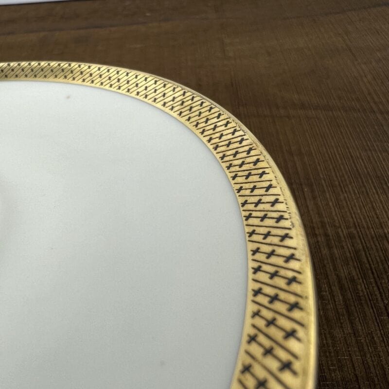 Tazza da tè the antica in porcellana Bavaria oro Bareuther Waldsassen anni 40 Categoria Servizio tazze - Tazze