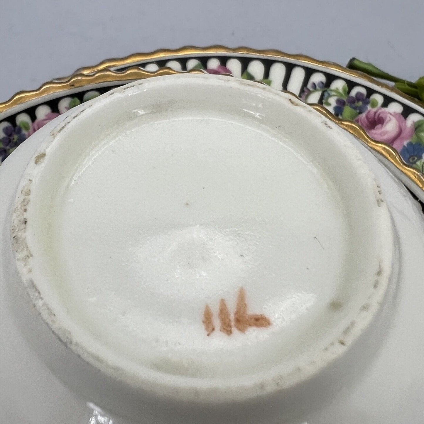 Tazza da tè the antica trio con piattino in porcellana vintage Inglese Art Deco Categoria Servizio tazze - Tazze