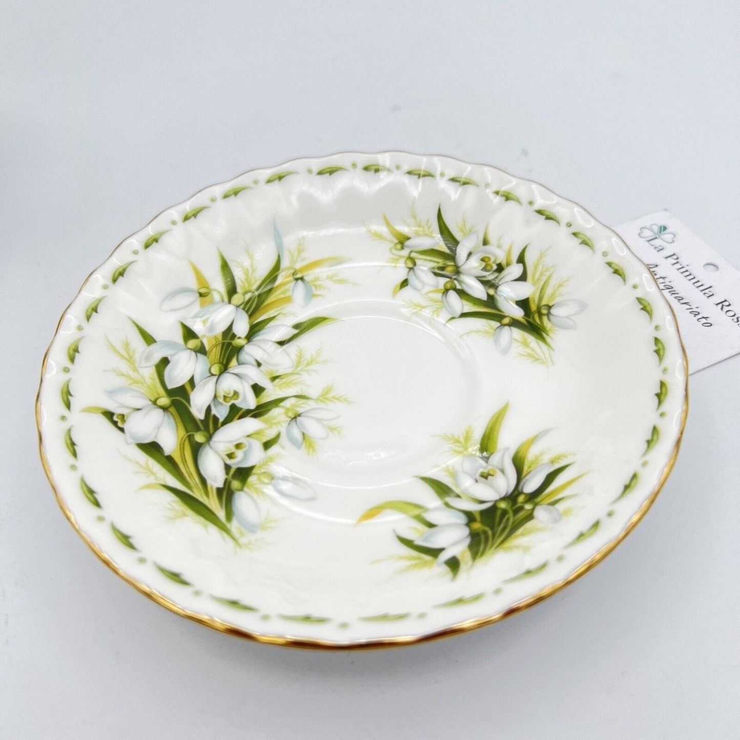 Tazza da tè The in porcellana Royal Albert con mese tazzina inglese GENNAIO 900 Categoria Servizio tazze - Tazze