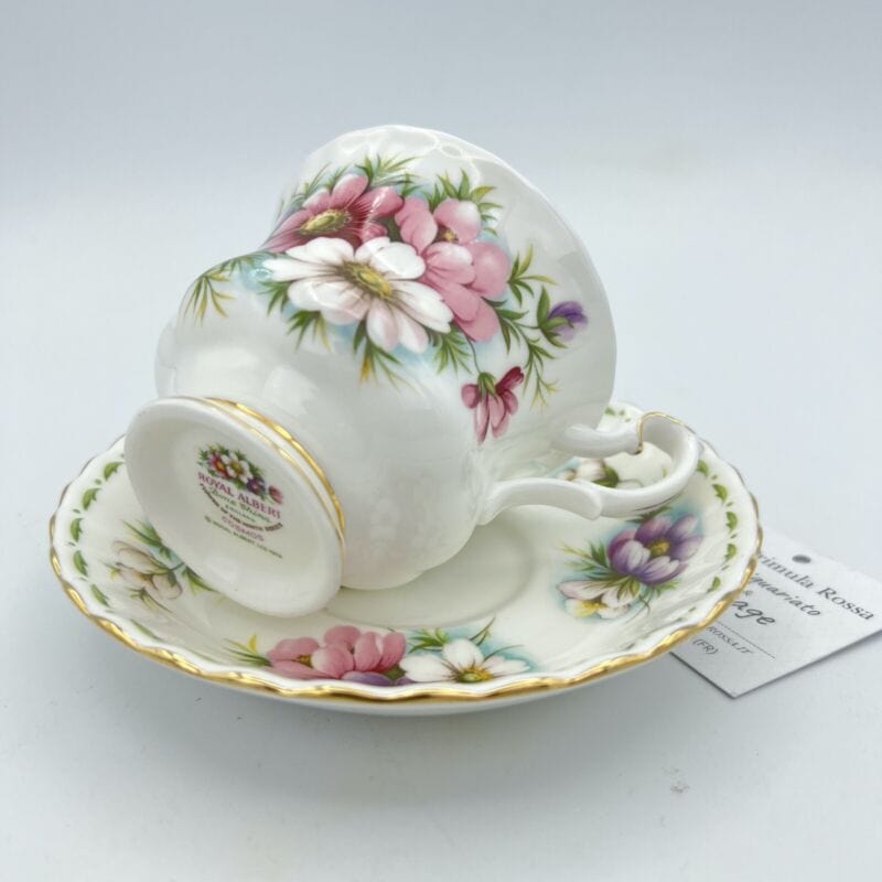 Tazza da tè The in porcellana Royal Albert con mese tazzina inglese OTTOBRE 900 Categoria  Ceramiche e Porcellane