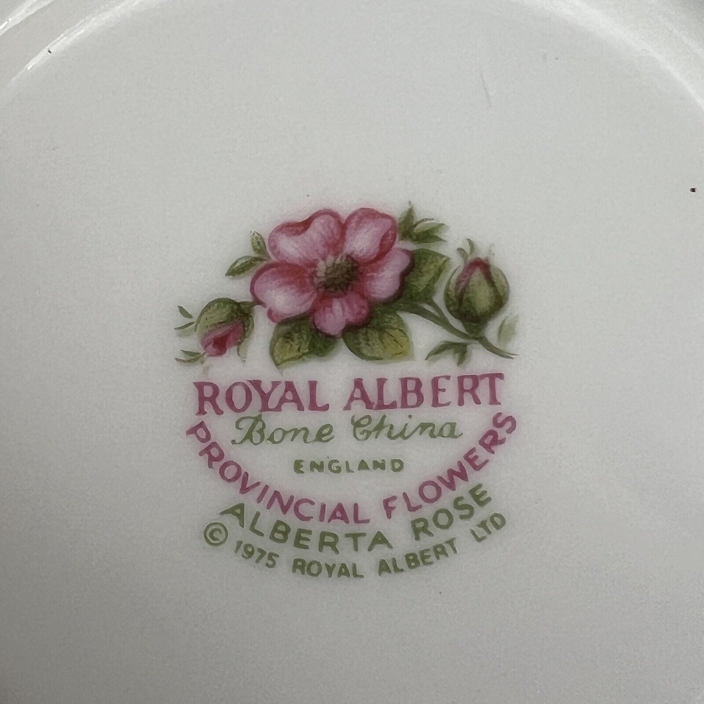 Tazza da tè The in porcellana Royal Albert Provincial Flowers Fiori Alberta Rose Categoria  Servizio tazze - Tazze