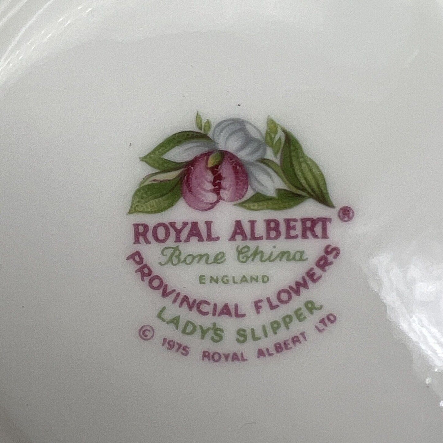 Tazza da tè The in porcellana Royal Albert Provincial Flowers Lady's Slipper Categoria  Servizio tazze - Tazze