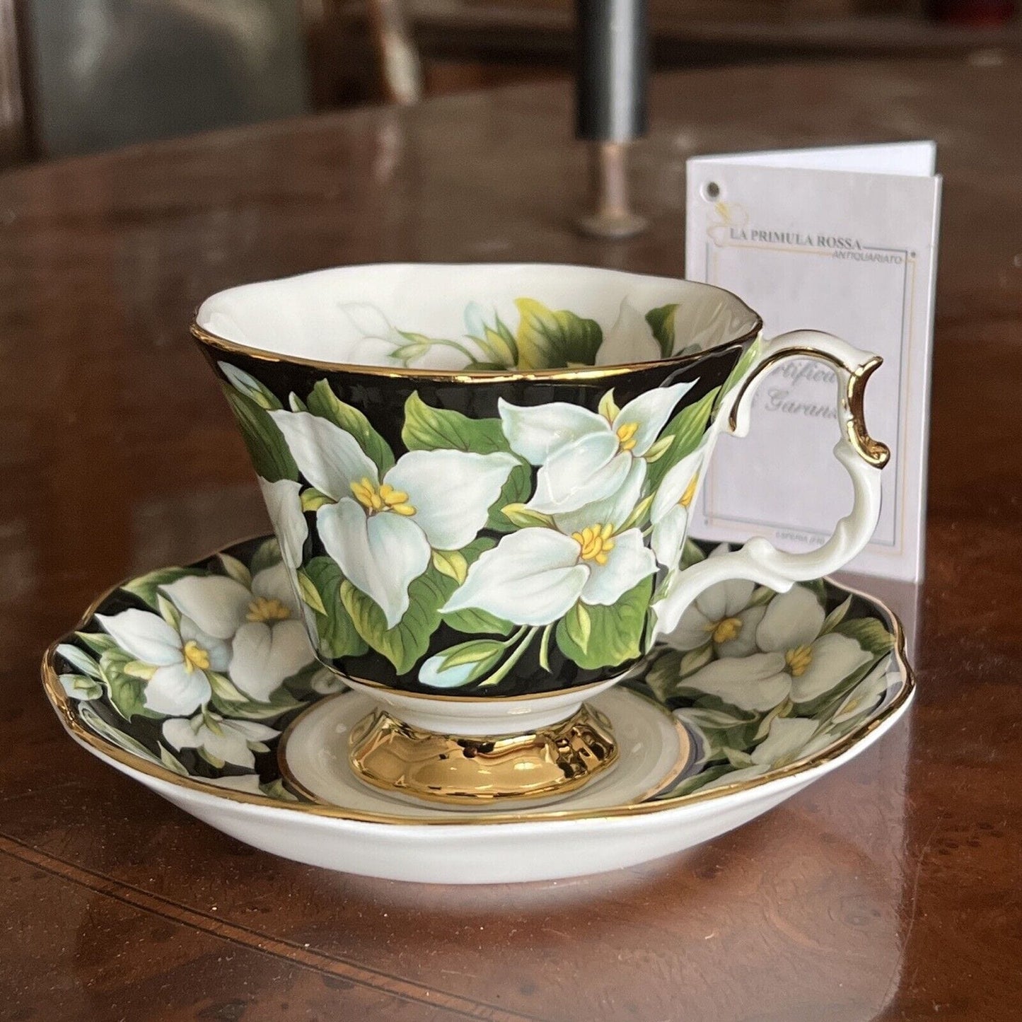Tazza da tè The in porcellana Royal Albert Provincial Flowers tazzina Trillium Categoria  Servizio tazze - Tazze