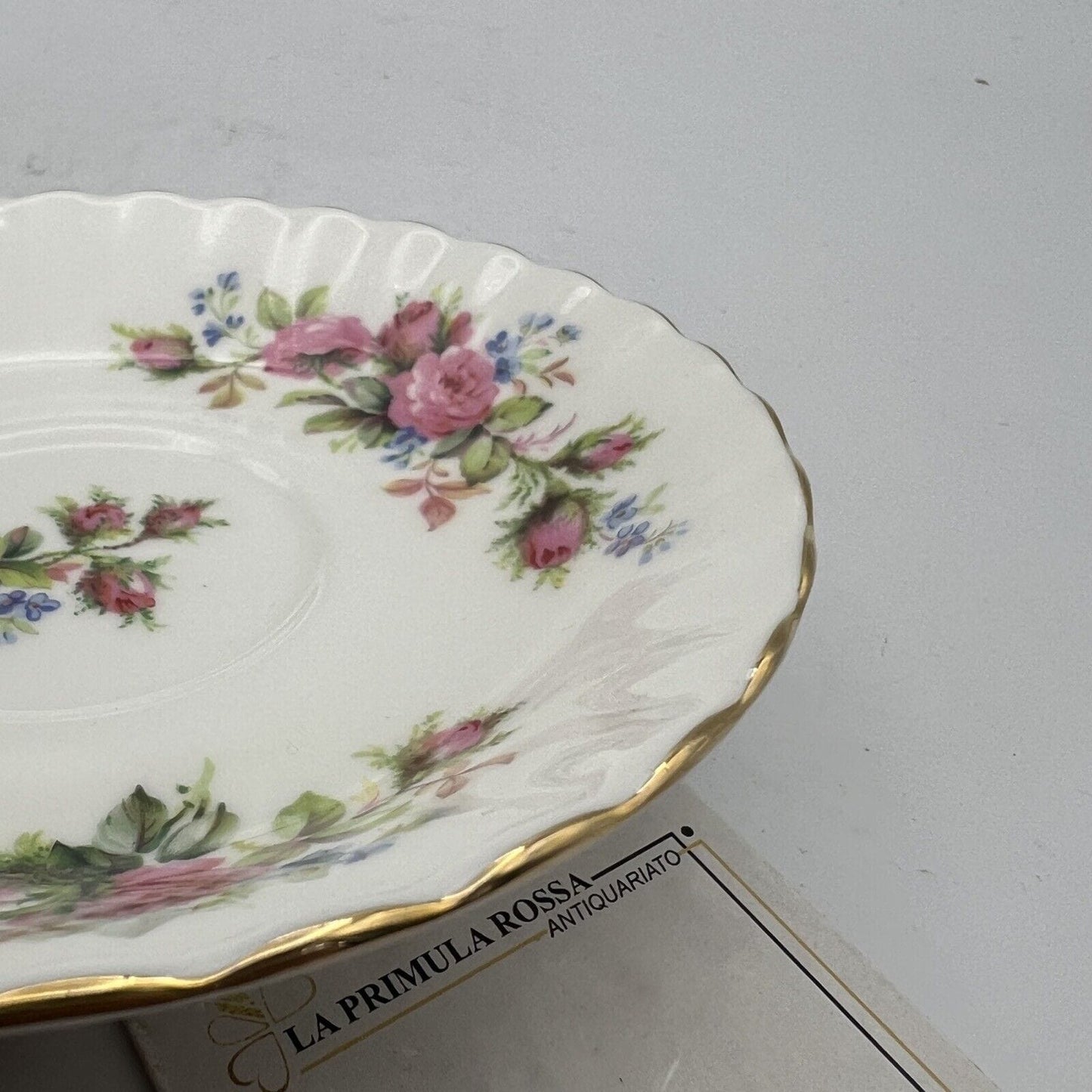 Tazza da tè The in porcellana Royal Albert Tazzina inglese Moss Rose Fiori Categoria Servizio tazze - Tazze