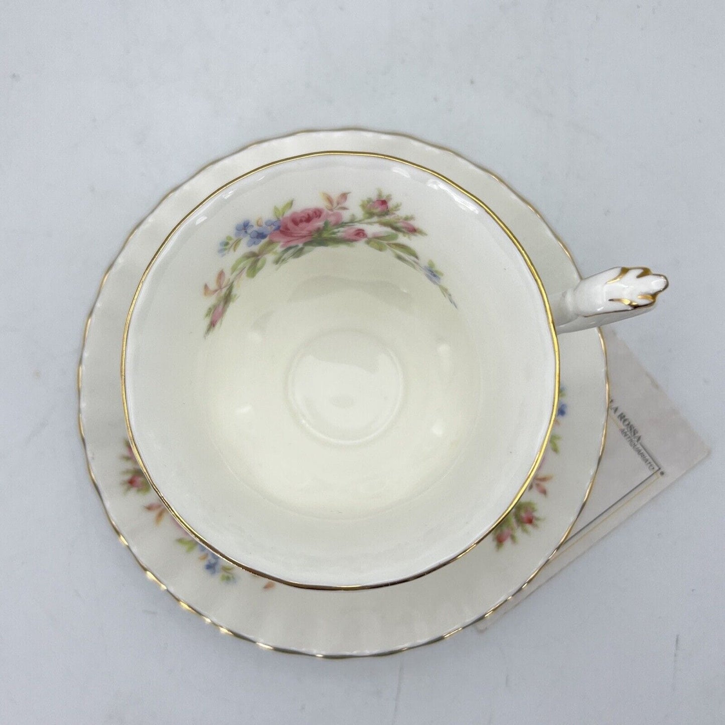 Tazza da tè The in porcellana Royal Albert Tazzina inglese Moss Rose Fiori Categoria Servizio tazze - Tazze