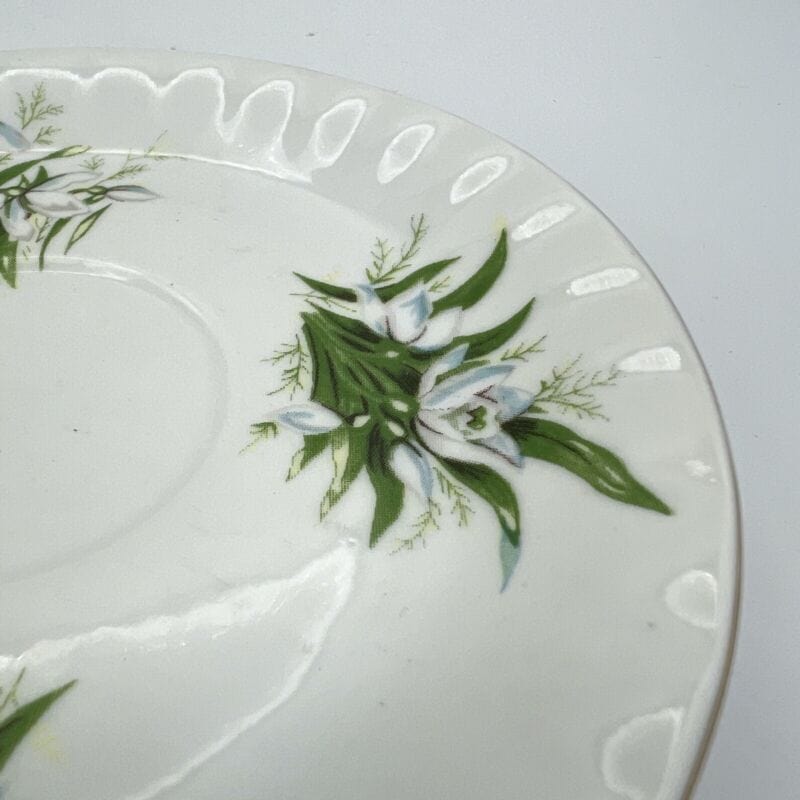 Tazza da the tè in porcellana con mese tazzina stile inglese GENNAIO 900 Fiori Categoria  Servizio tazze - Tazze