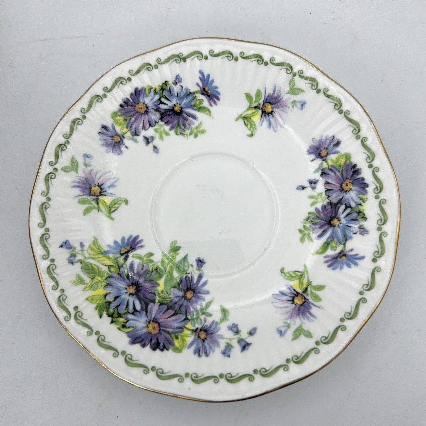 Tazza da the tè in porcellana Queen's con mese tazzina inglese Settembre 900 Categoria Servizio tazze - Tazze