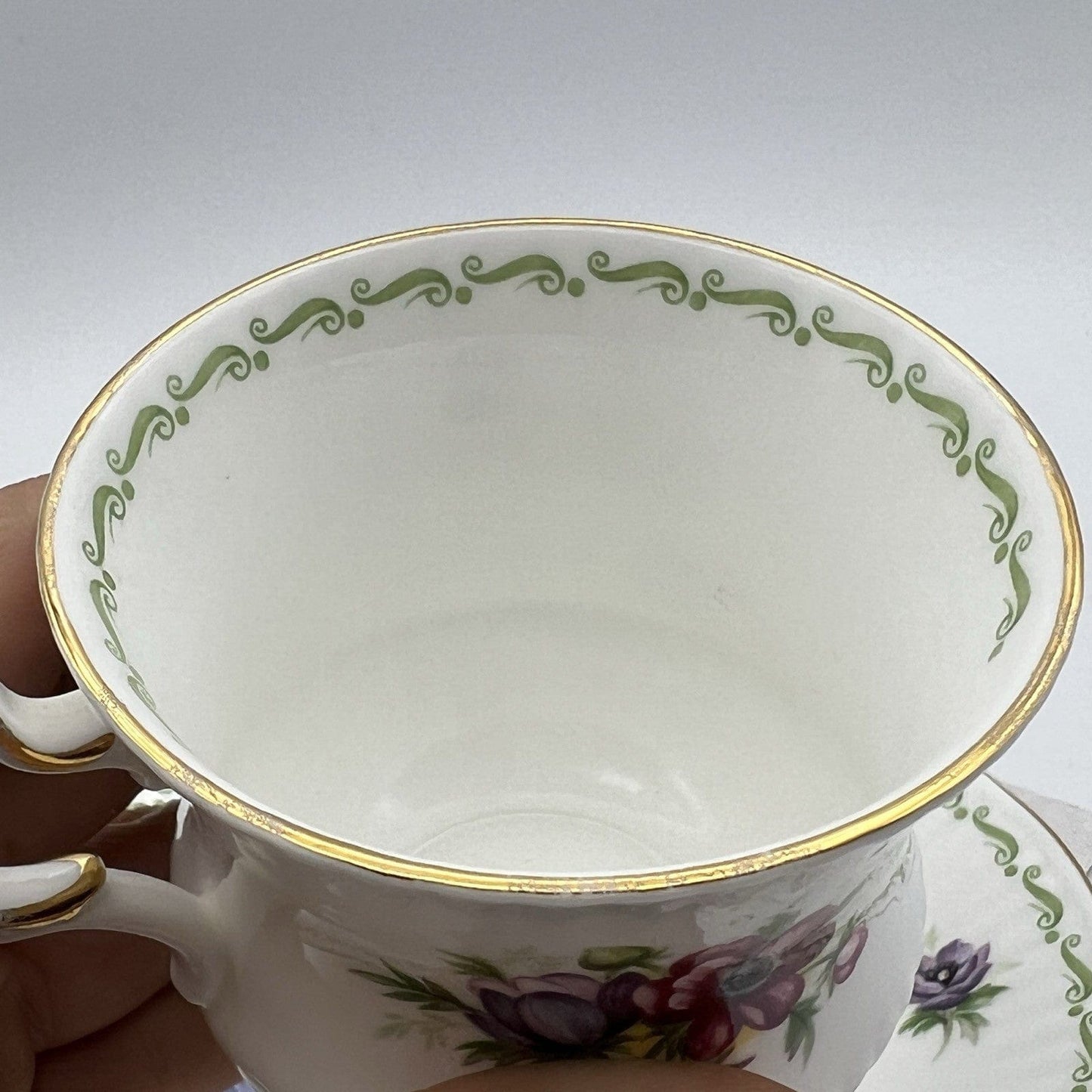 Tazza da the tè in porcellana Queen's mese tazzina inglese Luglio 900 Rosina Categoria Servizio tazze - Tazze