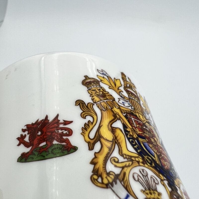 Tazza Vintage Mug Inglese Matrimonio Principe Carlo e Lady Diana Casa Reale X Categoria Ceramiche e Porcellane
