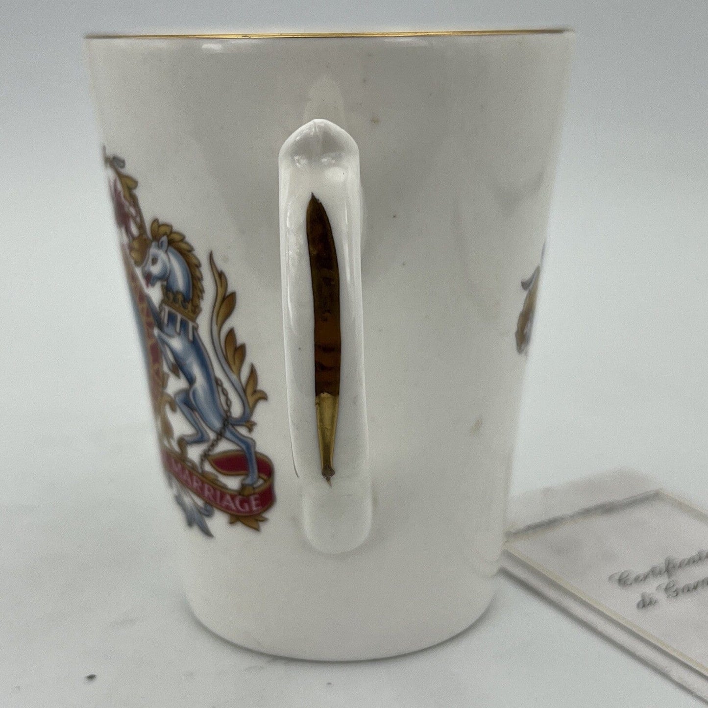 Tazza Vintage Mug Inglese Matrimonio Principe Carlo Lady Diana Casa Reale Categoria Boccali