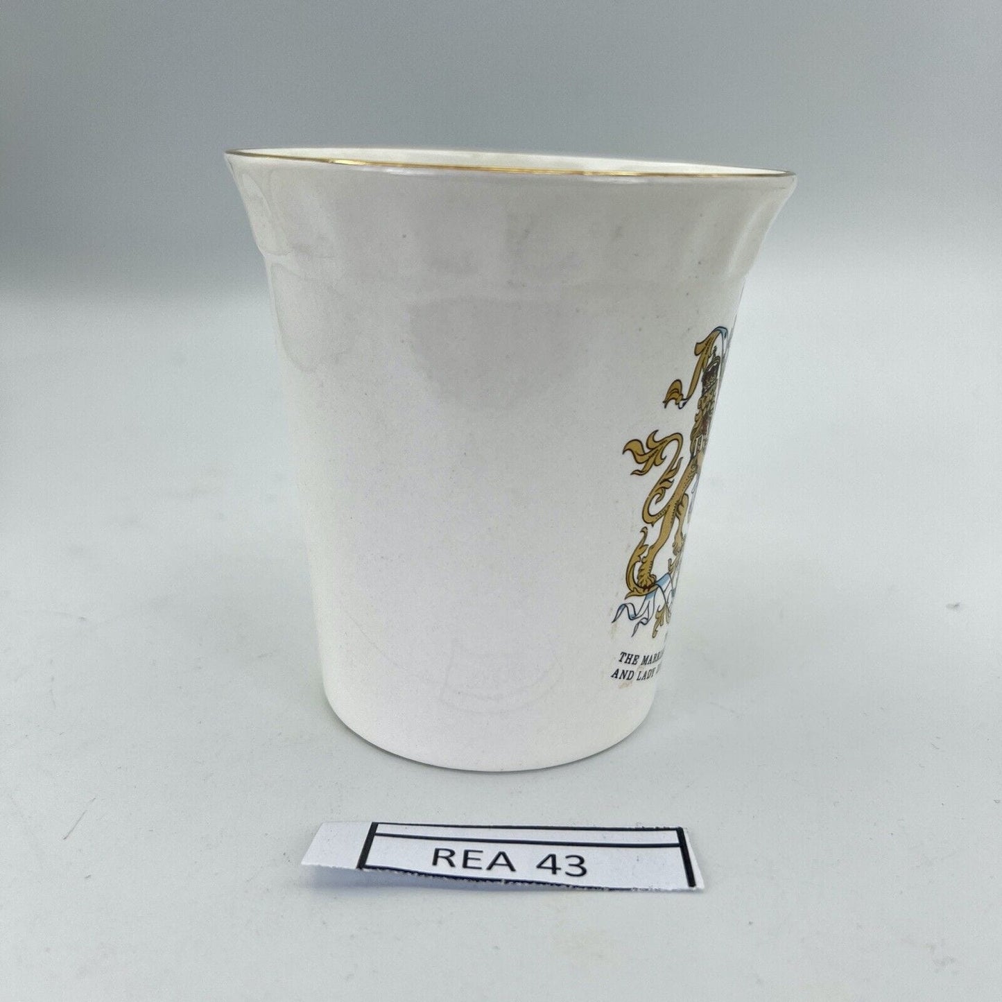 Tazza Vintage Mug Inglese Matrimonio Principe Carlo Lady Diana Casa Reale 1981 Categoria Arte e antiquariato:Porcellana e ceramica:Altro porcellana e ceramica