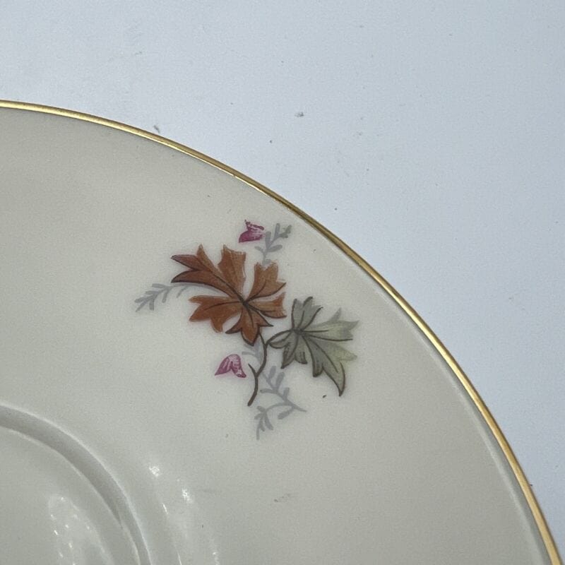 Tazzina da per caffe antica in porcellana Bavaria tazza a fiori e oro anni 40 Categoria Servizio tazze - Tazze