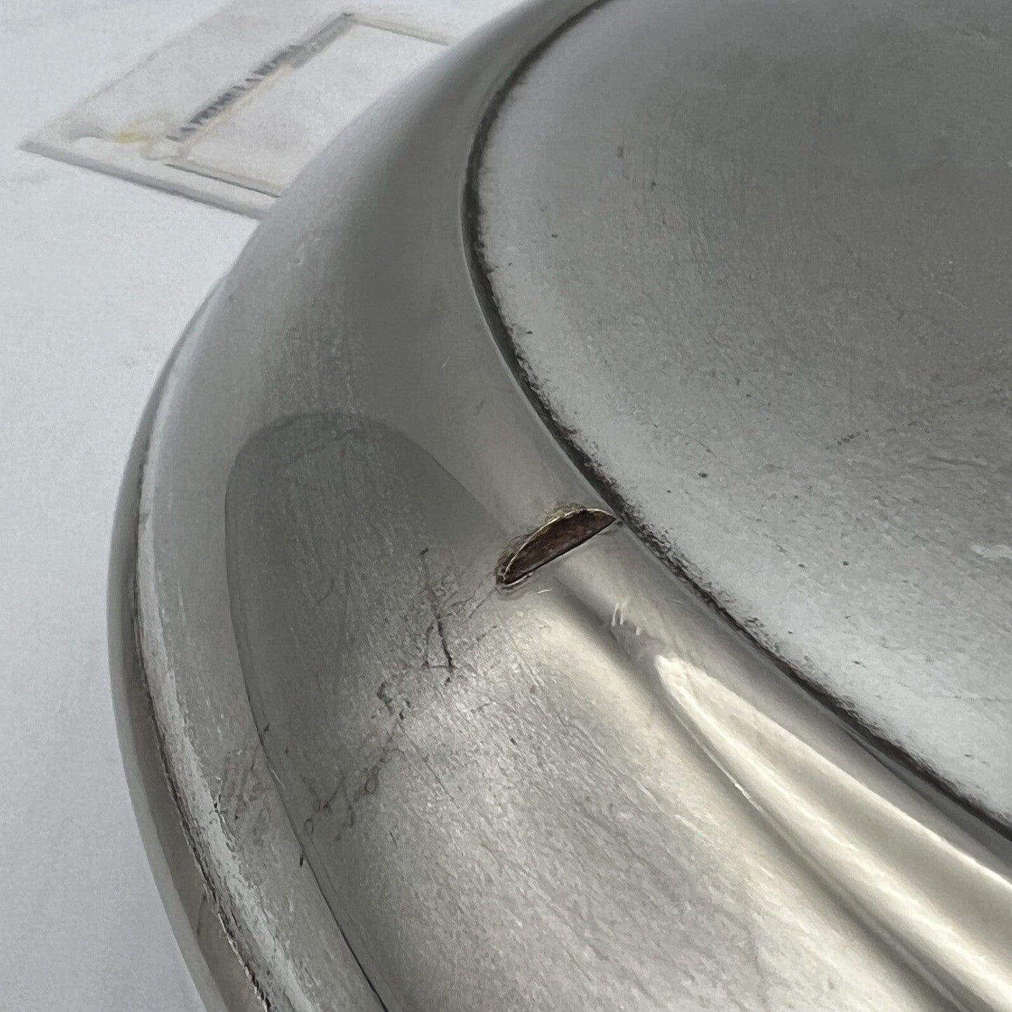 Teca Scatola contenitore eucaristico porta ostie in argento Silver plated patena Categoria Sheffield & Argento