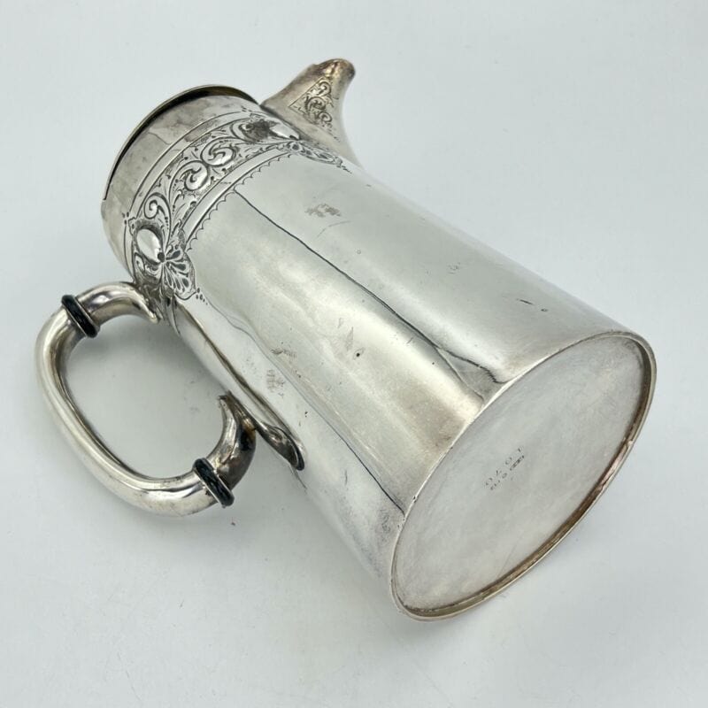 Teiera inglese in argento silver plated sheffield caffettiera antico Versatoio Categoria Sheffield & Argento