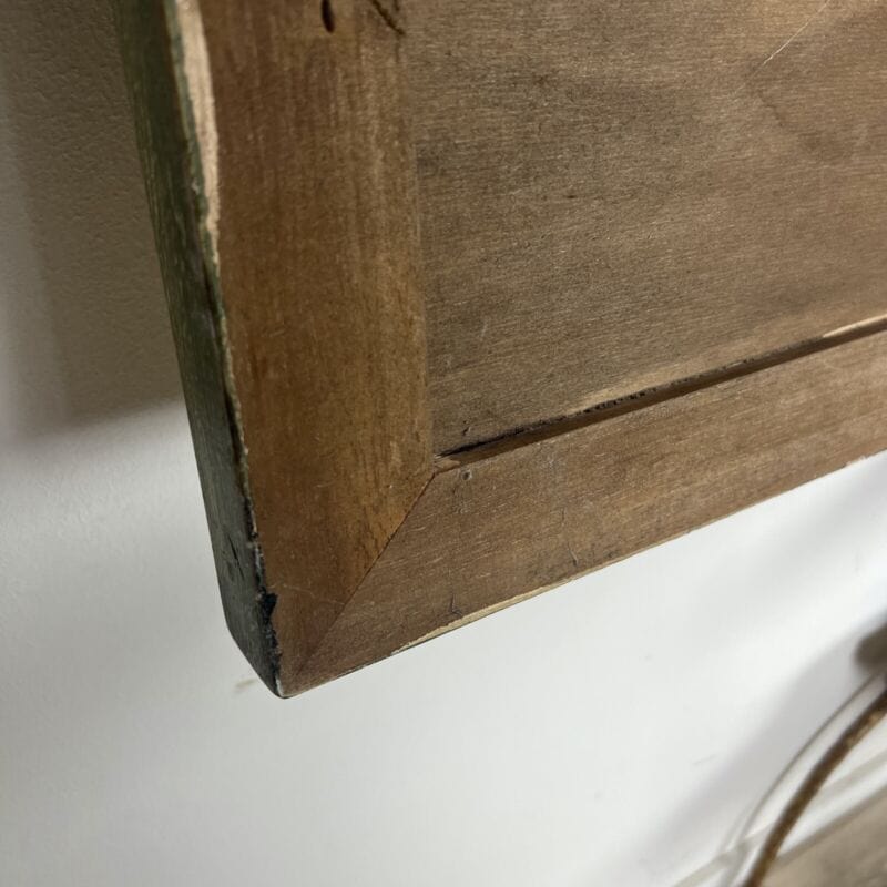 Testata da per Letto in stile antica 700 in legno dipinto pannello decorativo Categoria  Arredamento