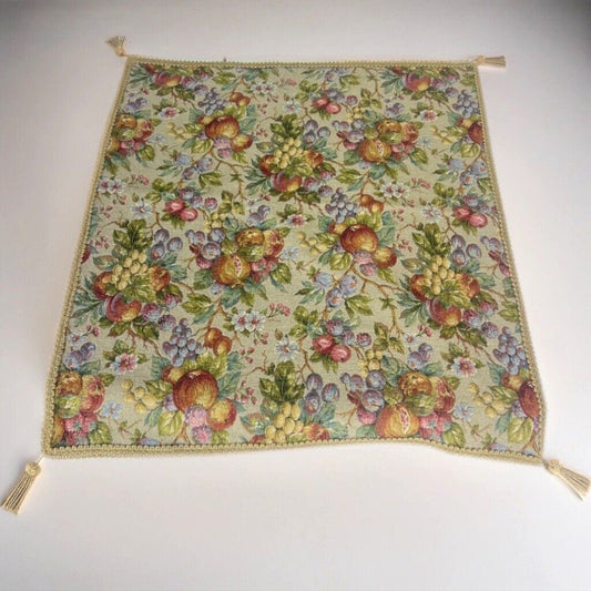 Tovaglia gobelin di stile retro vintage copritavolo fantasia frutta tovaglietta Categoria  Corredo Pizzi e Tessuti