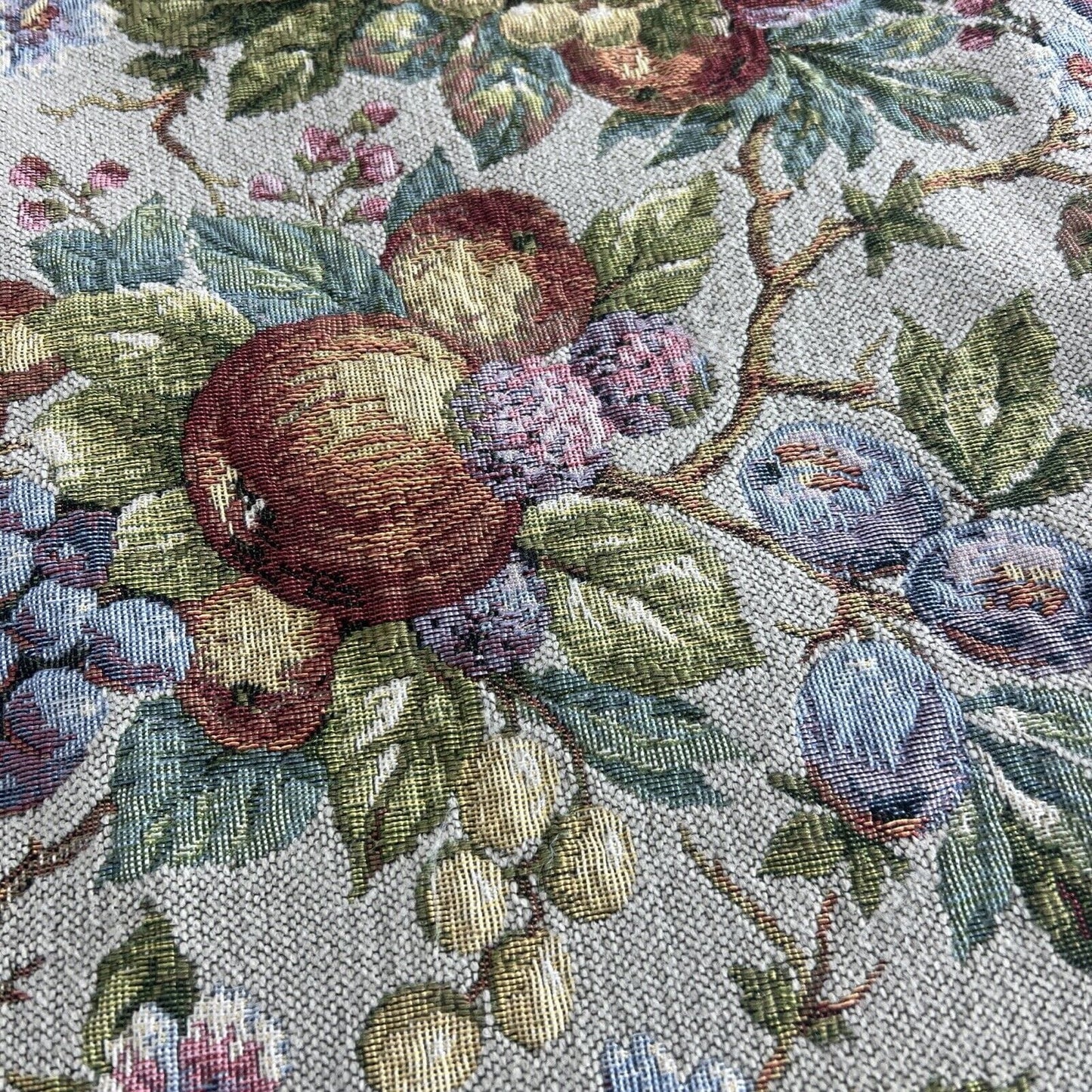 Tovaglia gobelin di stile retro vintage copritavolo fantasia frutta tovaglietta Categoria Corredo Pizzi e Tessuti