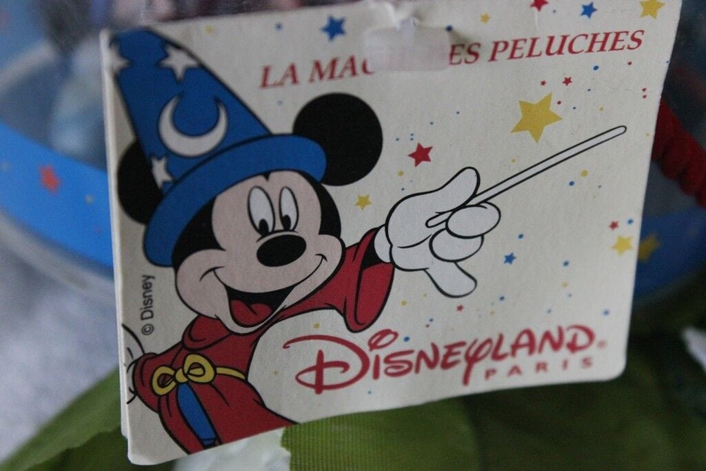 TRE PELUCHES VINTAGE ORIGINALI DISNEYLAND PARIS MICKEY MOUSE - MINNIE- DONALD Categoria Giocattoli vintage