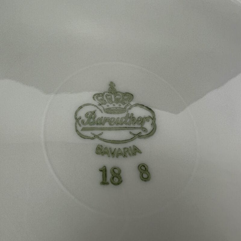 Trio da tè the antico vintage in porcellana vintage Bavaria tazza con Piattino Categoria Ceramiche e Porcellane