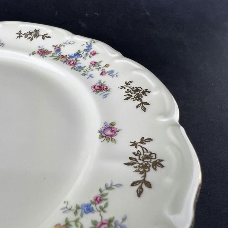 Trio da tè the antico vintage in porcellana vintage Bavaria tazza con Piattino Categoria Ceramiche e Porcellane