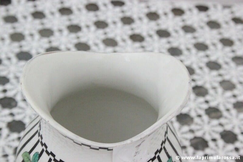 VASO ANTICO IN CERAMICA h CM13 VASETTO VINTAGE F.WINKLE & CO CERAMIC VASE Categoria Vasi e Portafiori