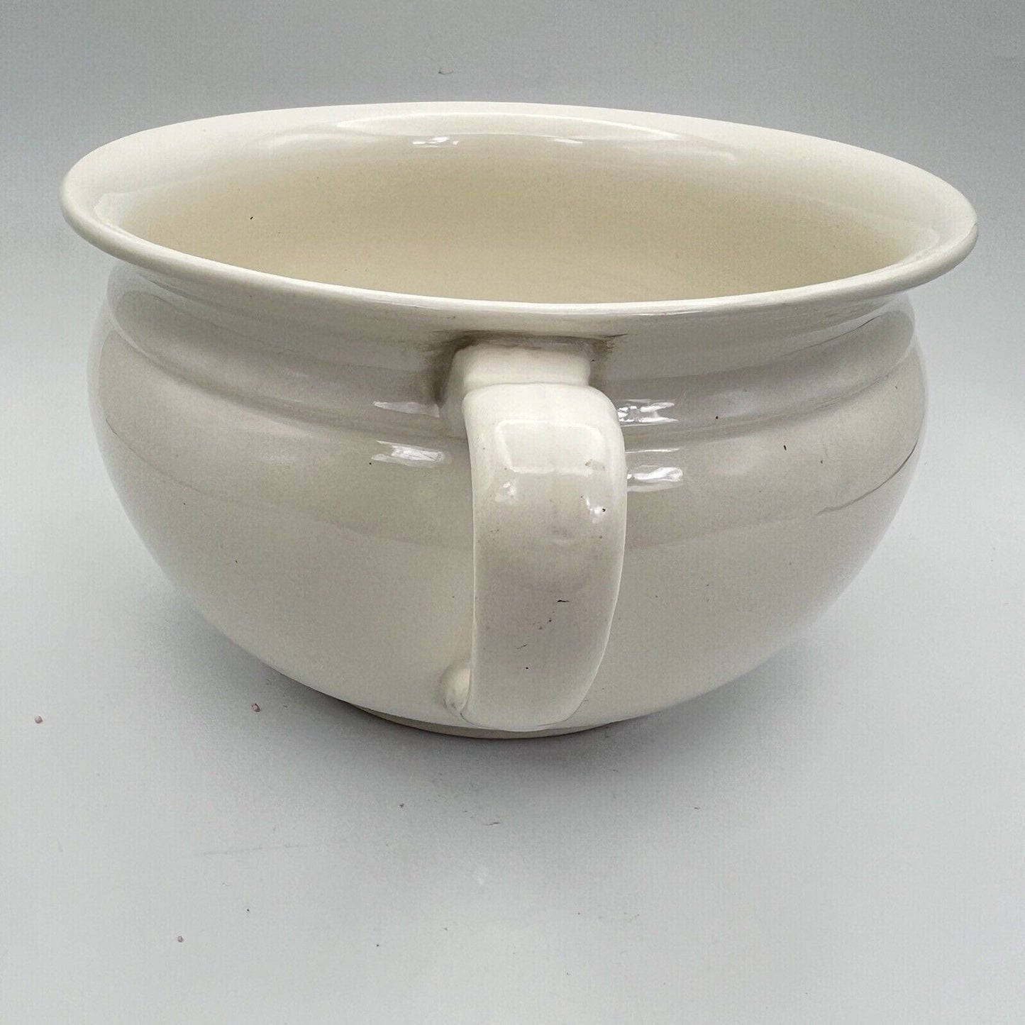 Vaso da notte Antico d'epoca in ceramica pitale antico vecchio cache pot inglese Categoria Altro
