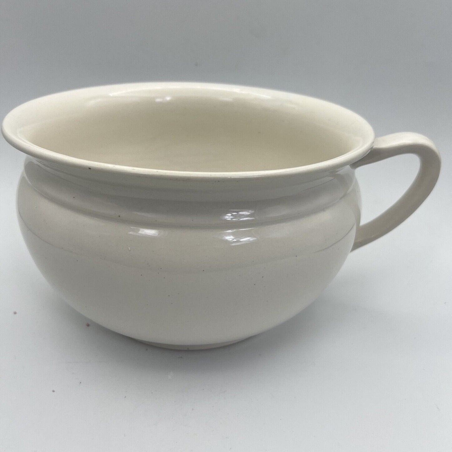 Vaso da notte Antico d'epoca in ceramica pitale antico vecchio cache pot inglese Categoria Altro