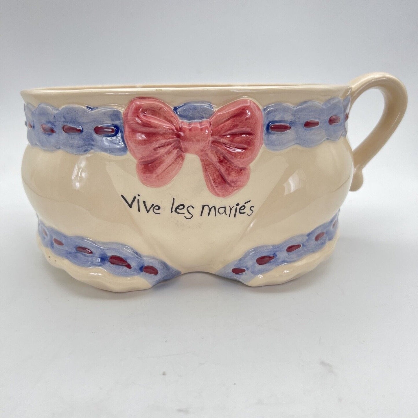 Vaso da notte Stile Antico Vintage in ceramica Pitale Nuziale Nozze Sposi 900 Categoria Altro