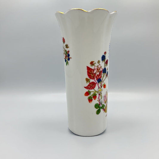 Vaso in porcellana portafiori vintage piccolo vasetto stretto Aynsley Fiori Categoria  Vasi e Portafiori