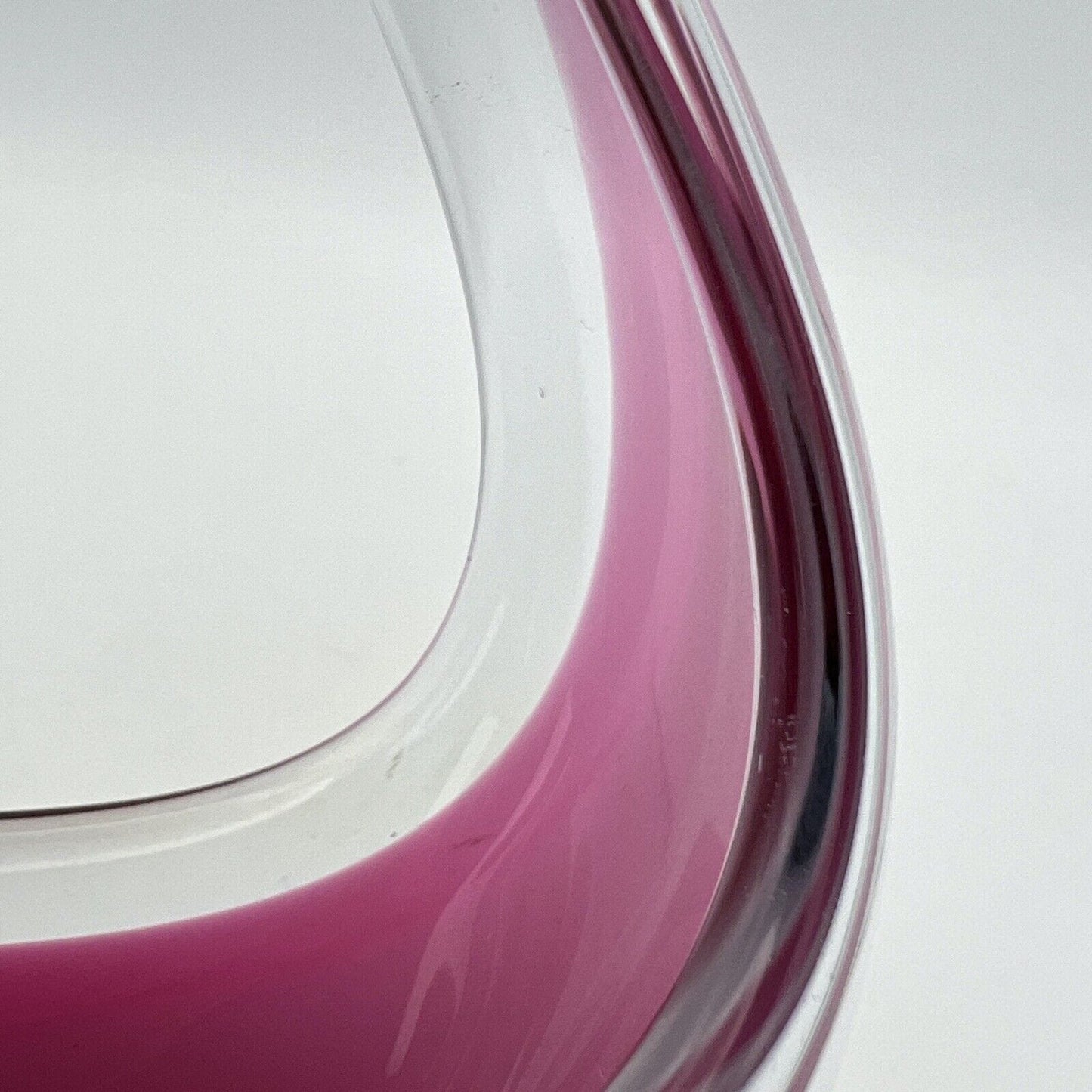 Vaso murano in Vetro Sommerso di Design Modernariato anni epoca 50 60 Vintage Categoria Vetri e Cristalli