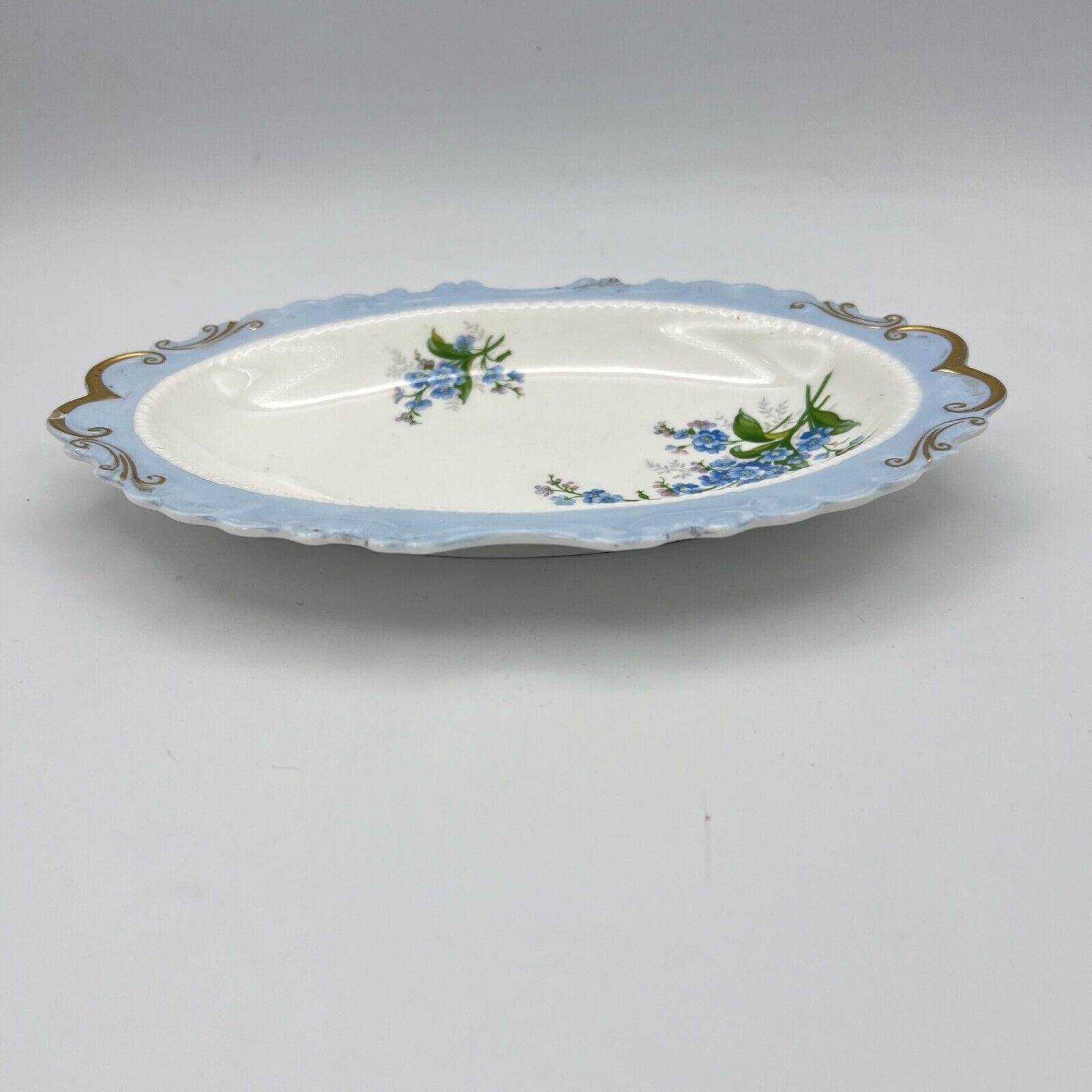 Vassoietto Vassoio Piatto Royal Albert in porcellana Forget Me Not Fiori Anni 70 Categoria  Piatti Vassoio