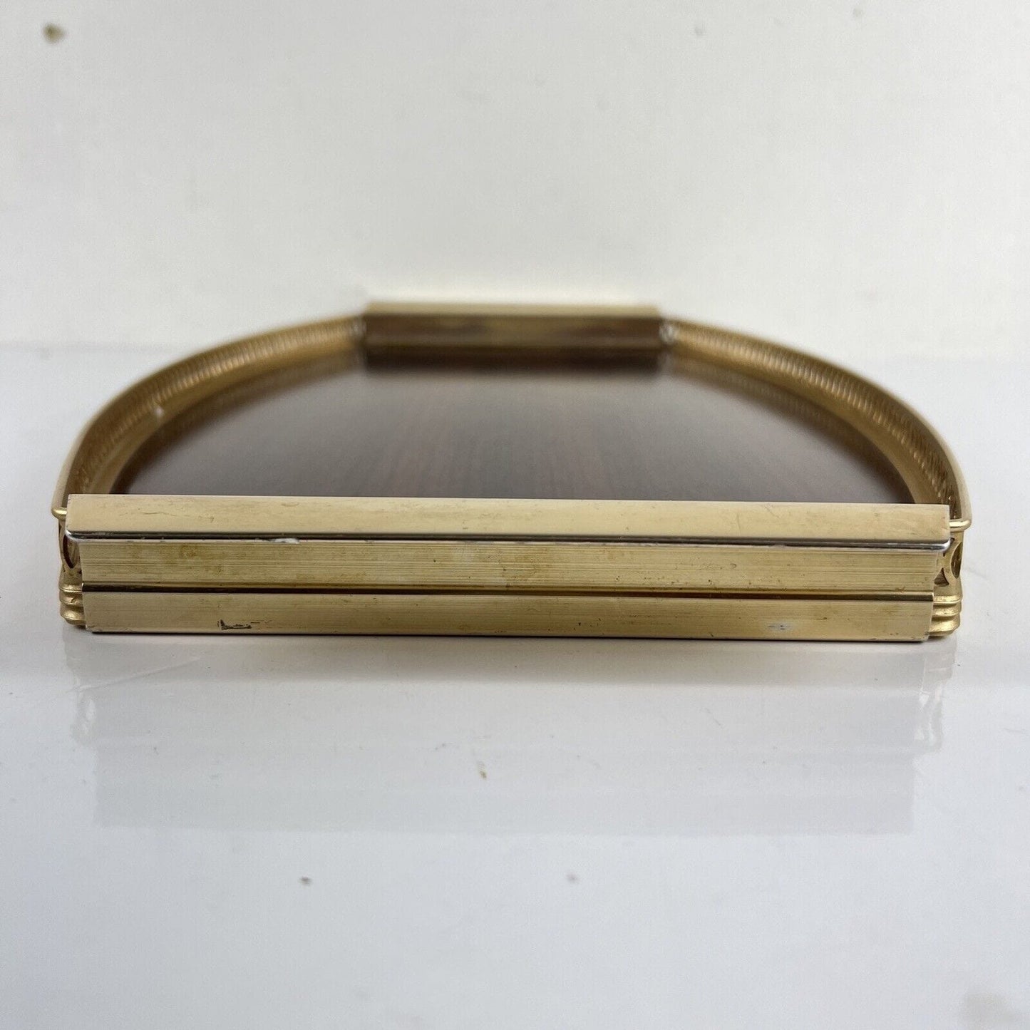 Vassoio da portata vintage stile antico anni 60 MB Mid Century Guantiera Categoria Sheffield & Argento